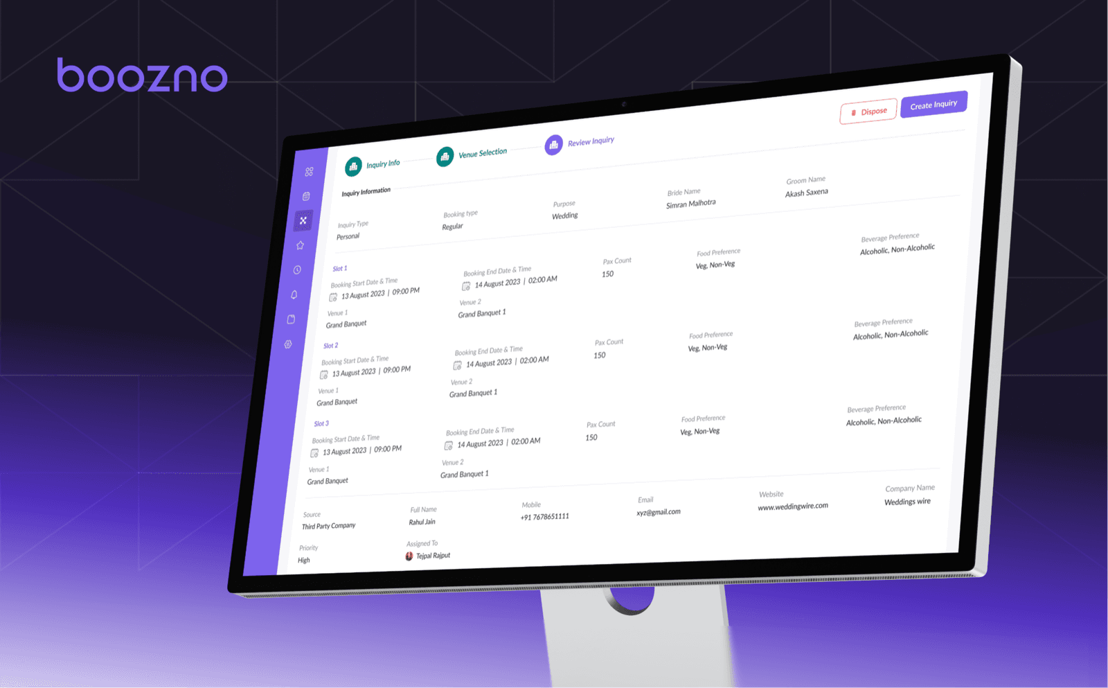 Boozno — Venue Operations Infrastructure thumbnail